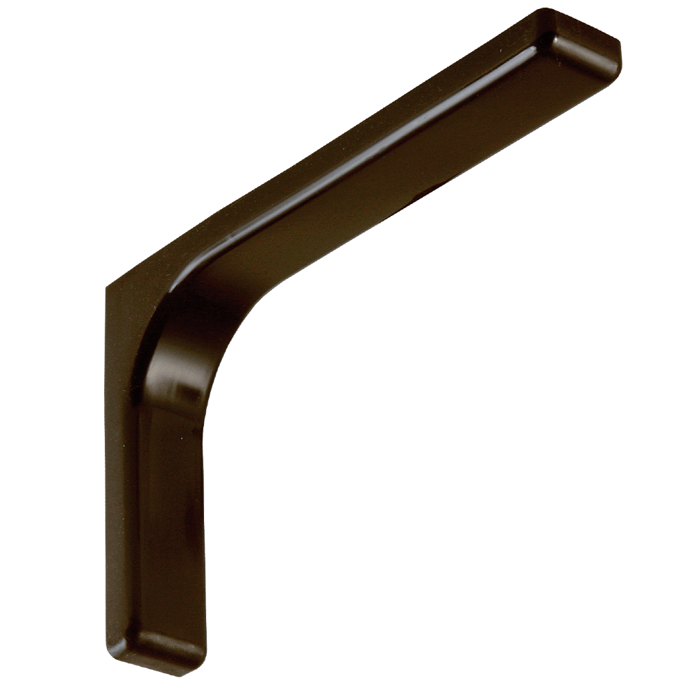 Oferte la Suport metalic de polita cu protectie, maro, 240 x 145 mm