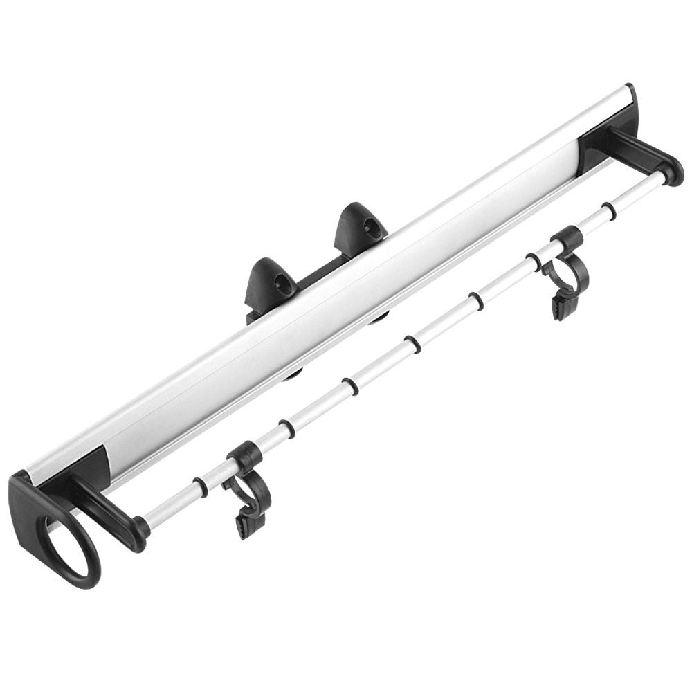 Oferte la Suport pentru pantaloni, aluminiu, argintiu, 450 x 66 x 81 mm
