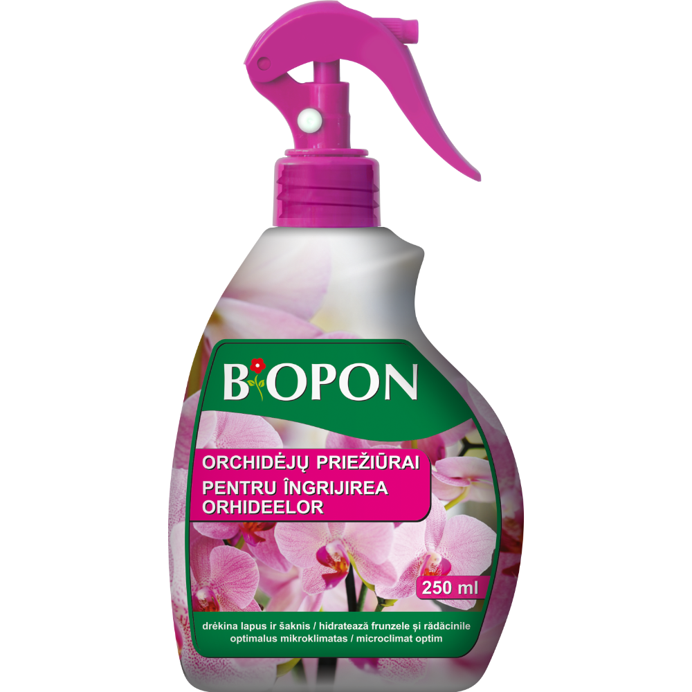 Oferte la  Spray ingrijire orhidee Biopon, 250 ml