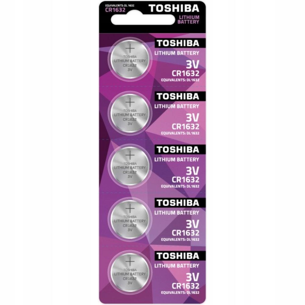Oferte la Baterie litiu Toshiba CR1632 PW, 3 V, 5 buc/blister