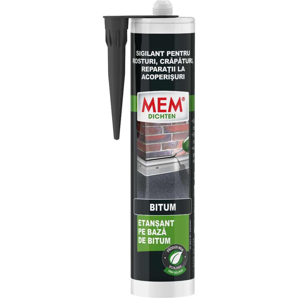 Oferte la Sigilant acoperis, MEM, negru, 300 ml