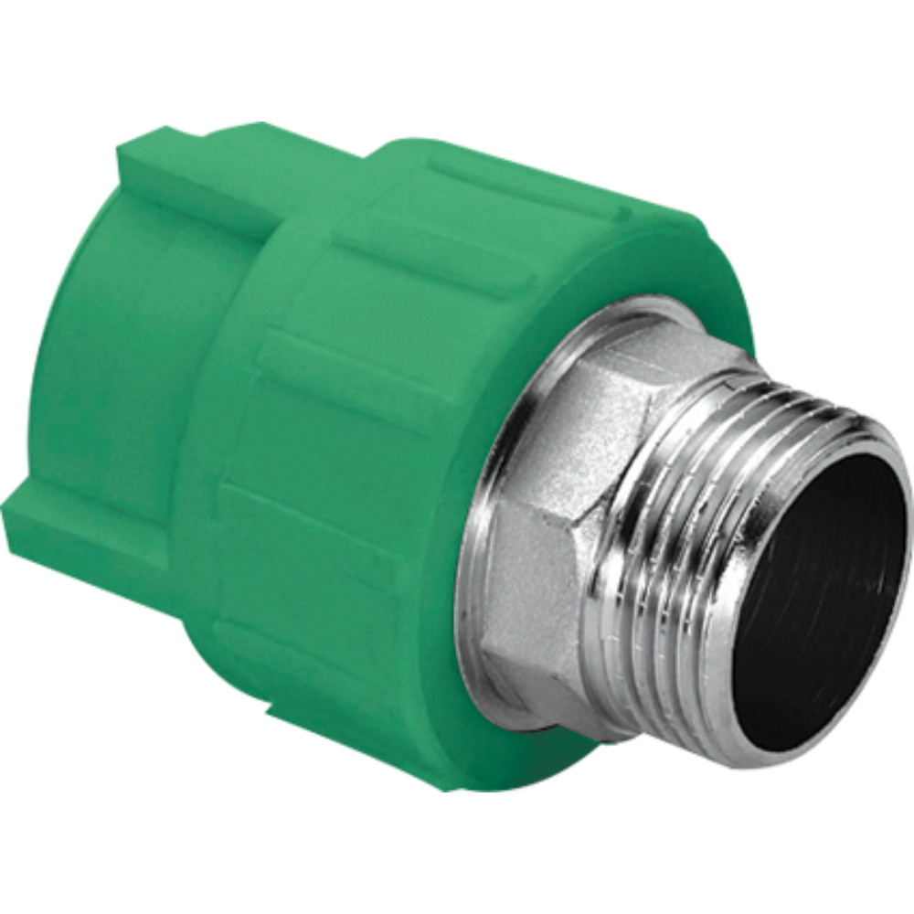 Oferte la Mufa hexagonala PPR 32 mm Hausterm, 1, filet exterior, verde