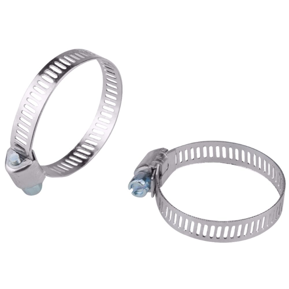 Oferte la Colier metalic pentru fixarea furtunurilor, argintiu, 90 - 110 mm, set 5 bucati