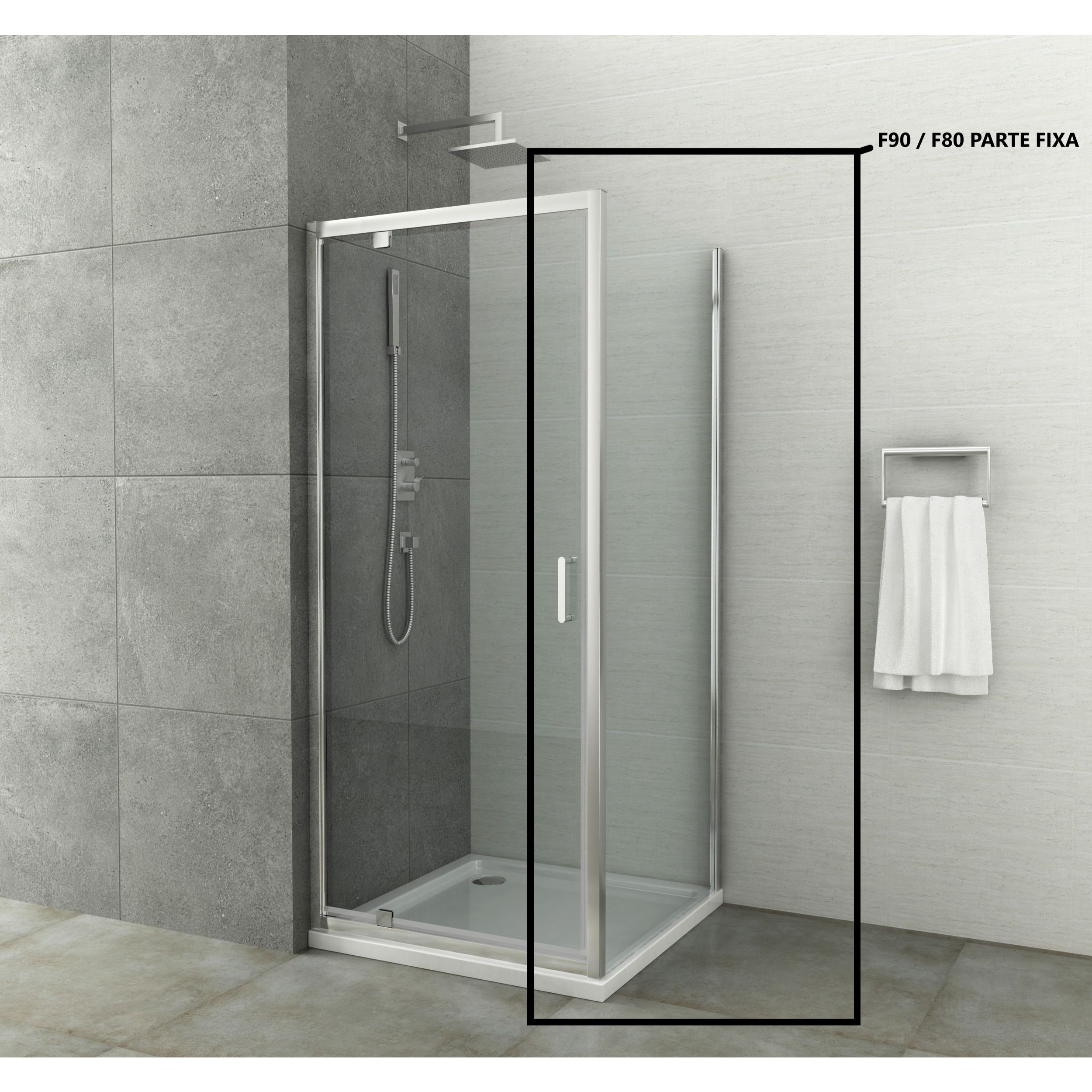 Oferte la Perete lateral dus Sanotechnik Elite F90 , 90 x 195 cm