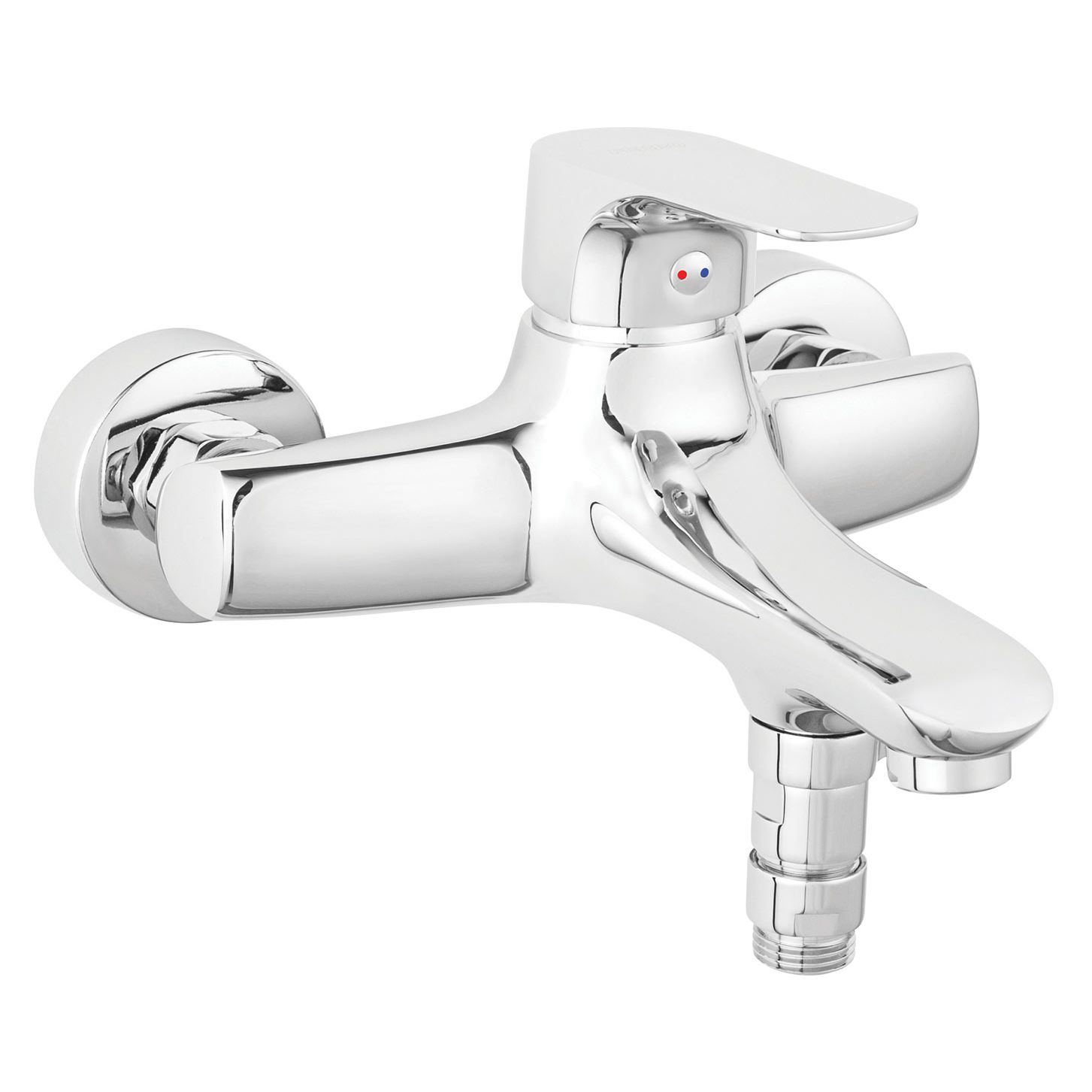 Oferte la Baterie perete cada/dus Ferro Tiga VerdeLine BTG1VL , monocomanda, finisaj cromat, 35 mm