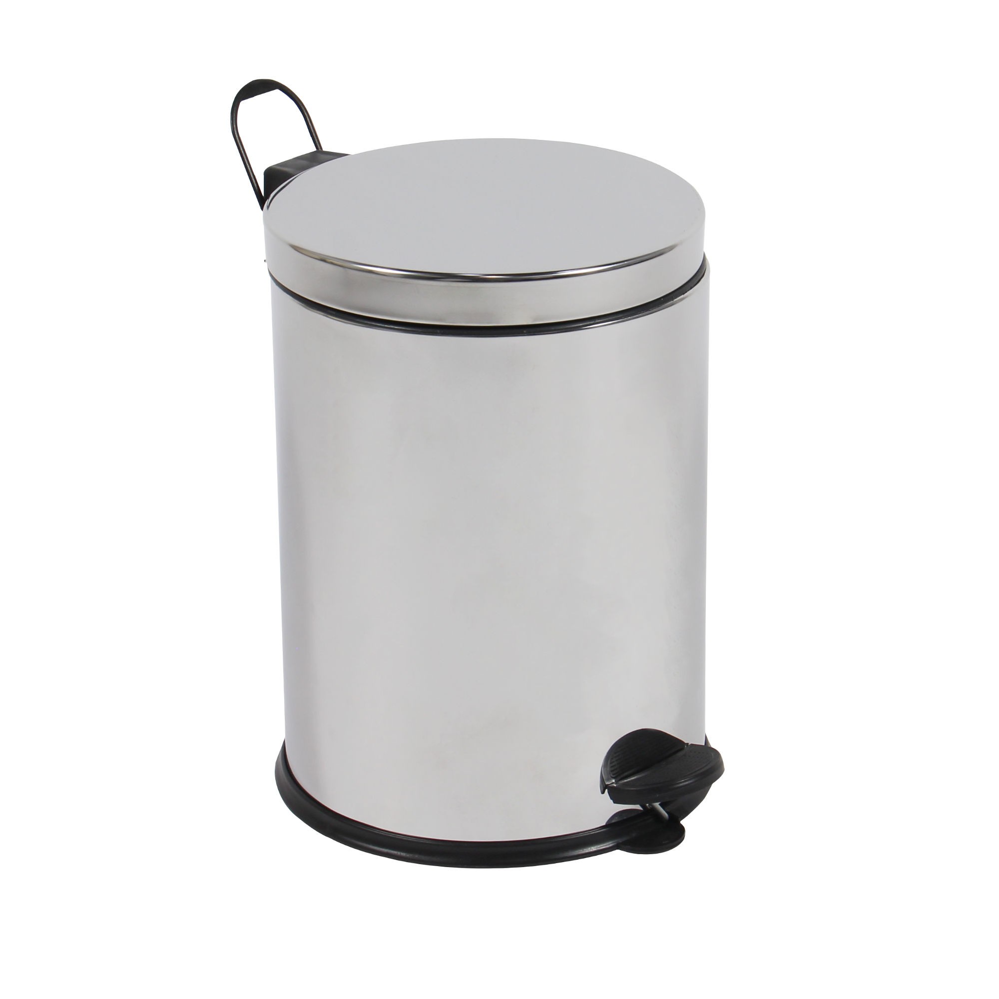 Oferte la Cos de gunoi cu pedala Doruq, inox, argintiu, 5L