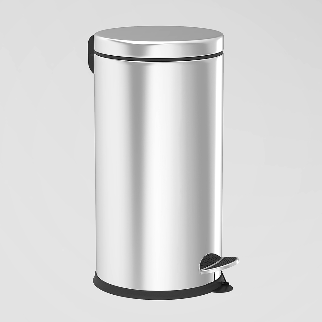 Oferte la Cos de gunoi cu pedala Doruq, inox, argintiu, 12 L