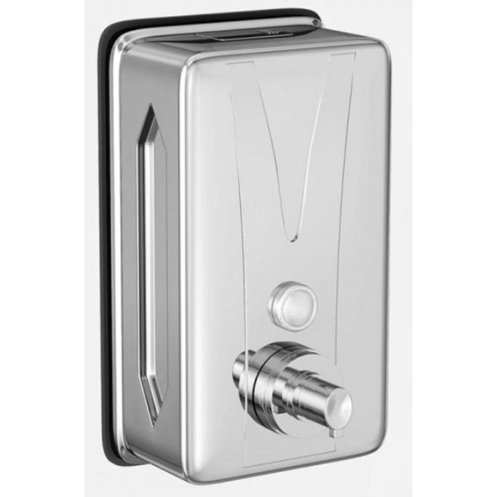 Oferte la Dozator sapun Doruq, inox, argintiu, 22 x 6 x 13 cm 