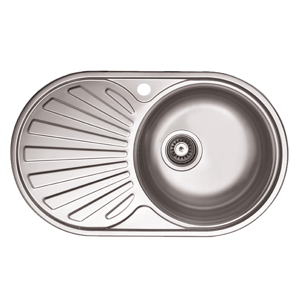 Oferte la Chiuveta bucatarie Doruq 1667, inox, 1 cuva dreapta, 480 x 780 mm