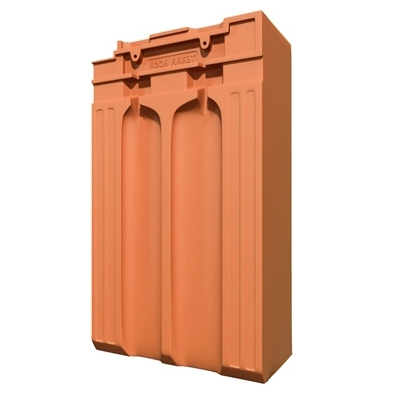 Oferte la Tigla laterala dreapta, Francia Aqua Terra Rosa, natur, 487 x 292 mm
