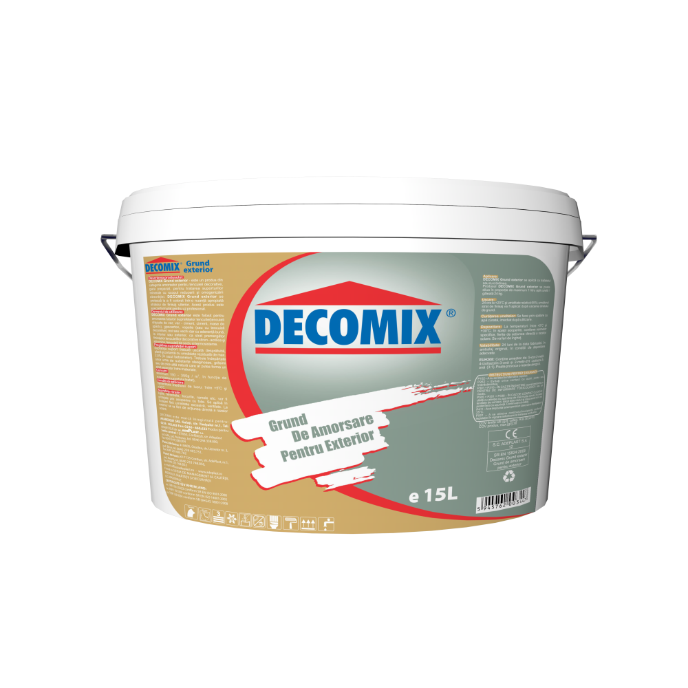 Oferte la Grund Decomix, alb, interior/exterior, 24 kg