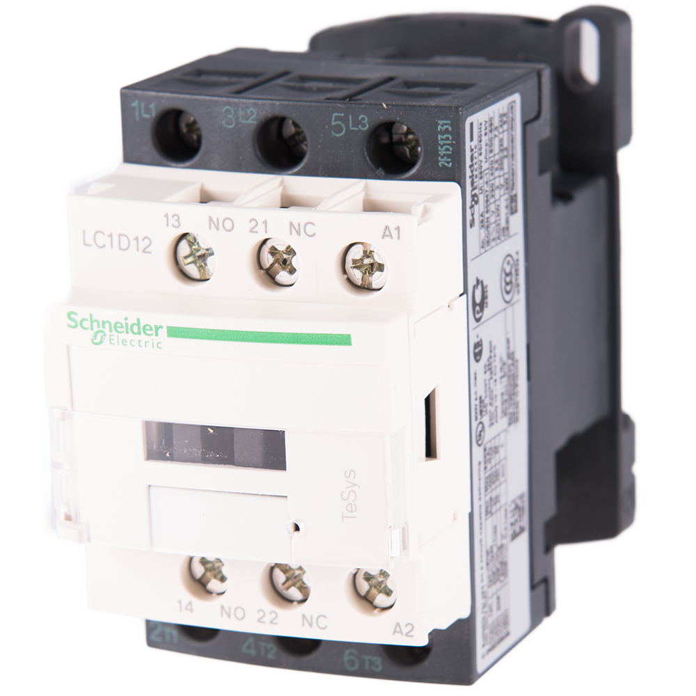 Oferte la Contactor TeSys D, Schneider LC1D12P5, 3P 12A, AC-440V - aux 1NO+1NC - 230V