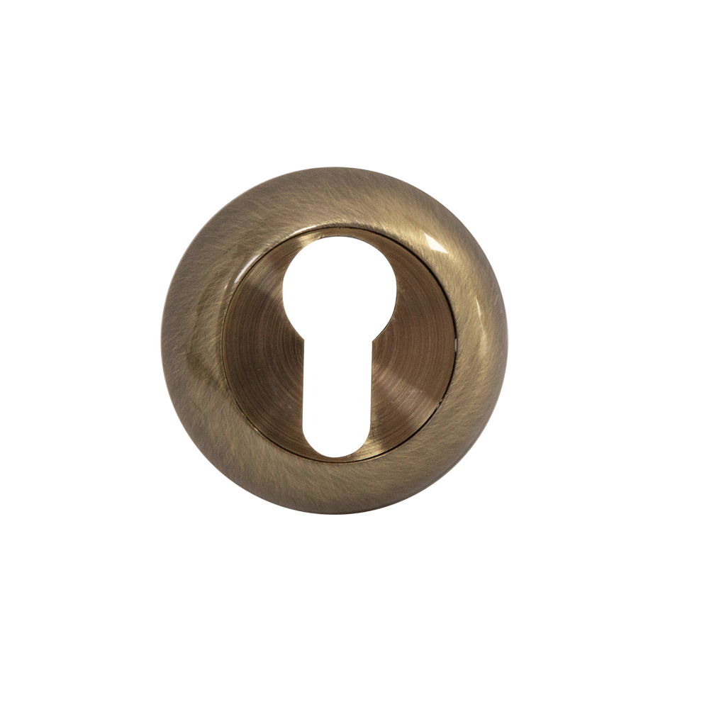 Oferte la Rozeta pentru cilindru, SN, rotunda, aliaj aluminiu, bronz antic, Ø 5 cm