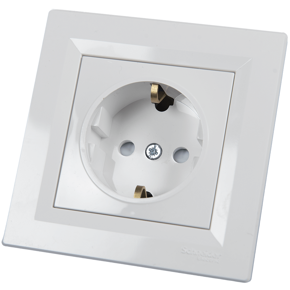 Oferte la Priza Scheinder EPH2900221 Asfora, 2P+E, cu obturatoare