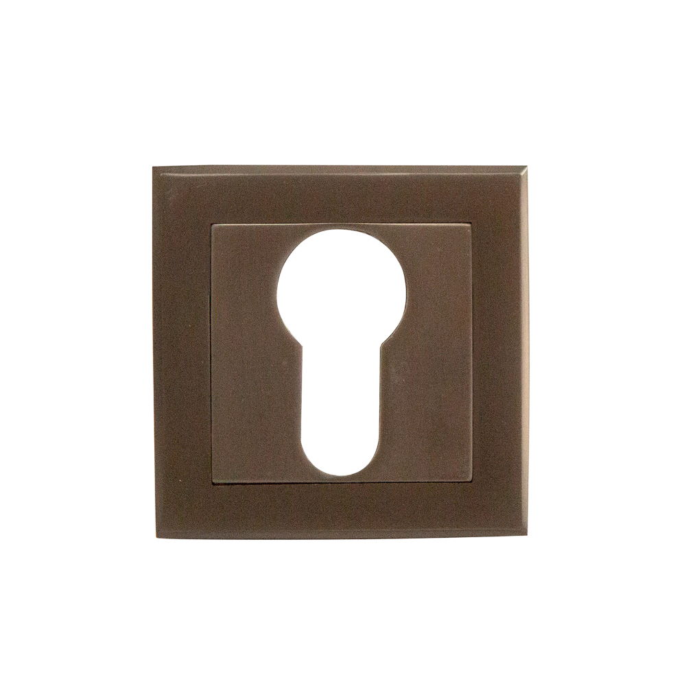 Oferte la Rozeta pentru cilindru, SN Mercur, patrata, aliaj aluminiu, negru nichel, 5 x 5 cm