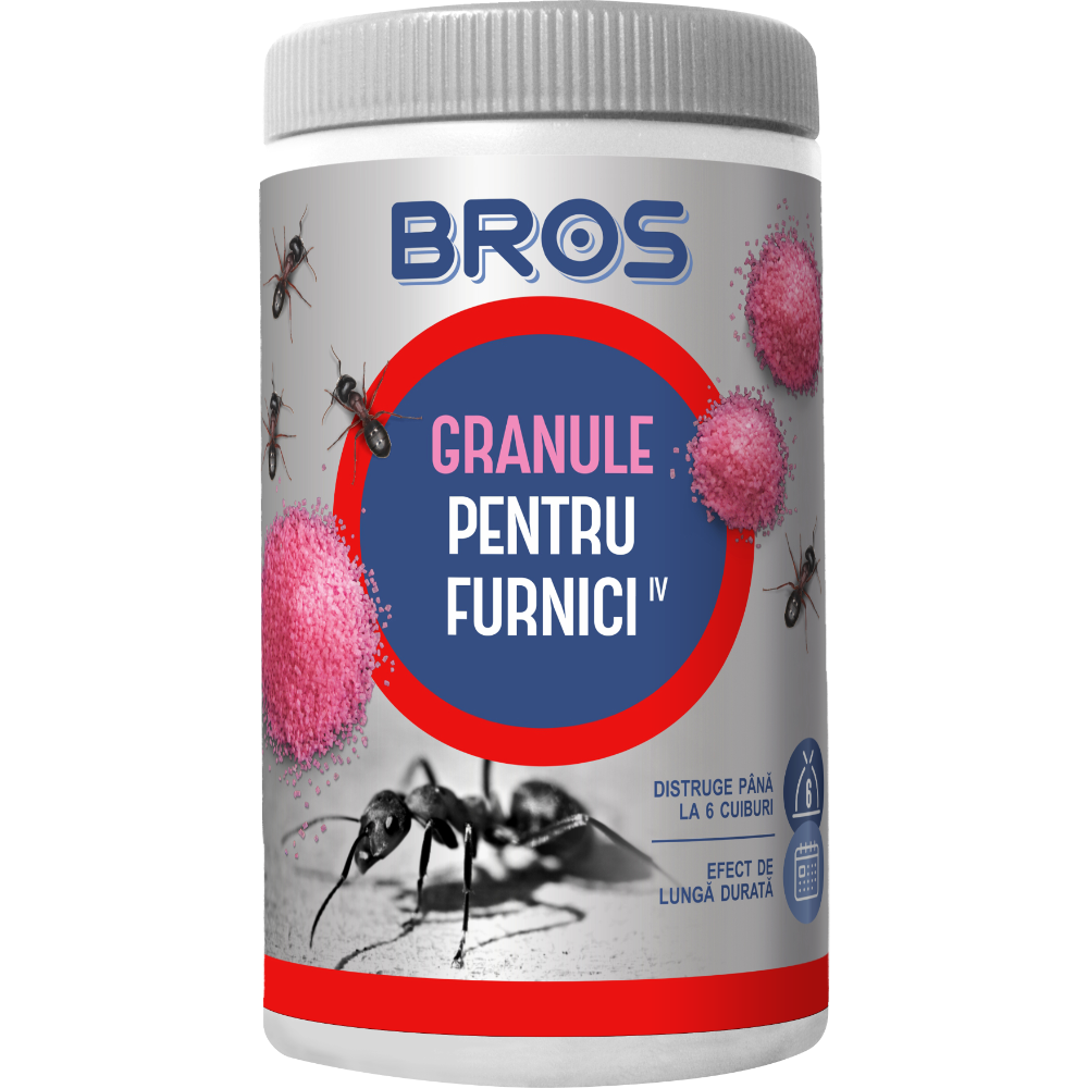 Oferte la Granule impotriva furnicilor Bros, cutie cu dozator, 60 grame