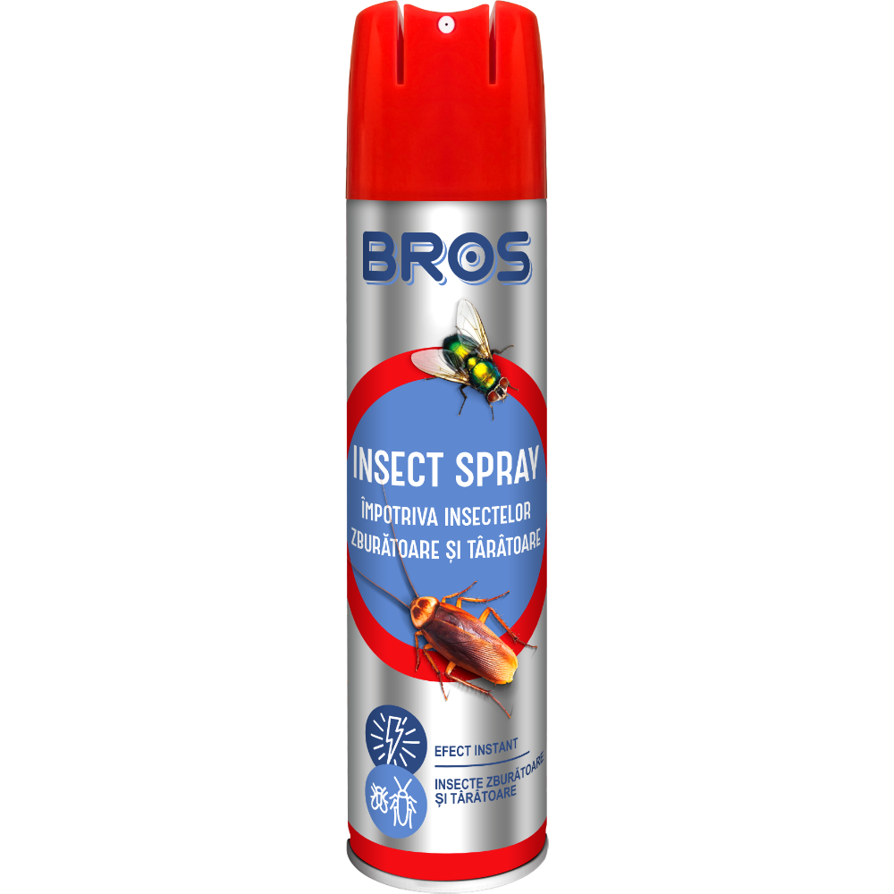 Oferte la Spray universal pentru insecte zburatoare si taratoare Bros, 400 ml