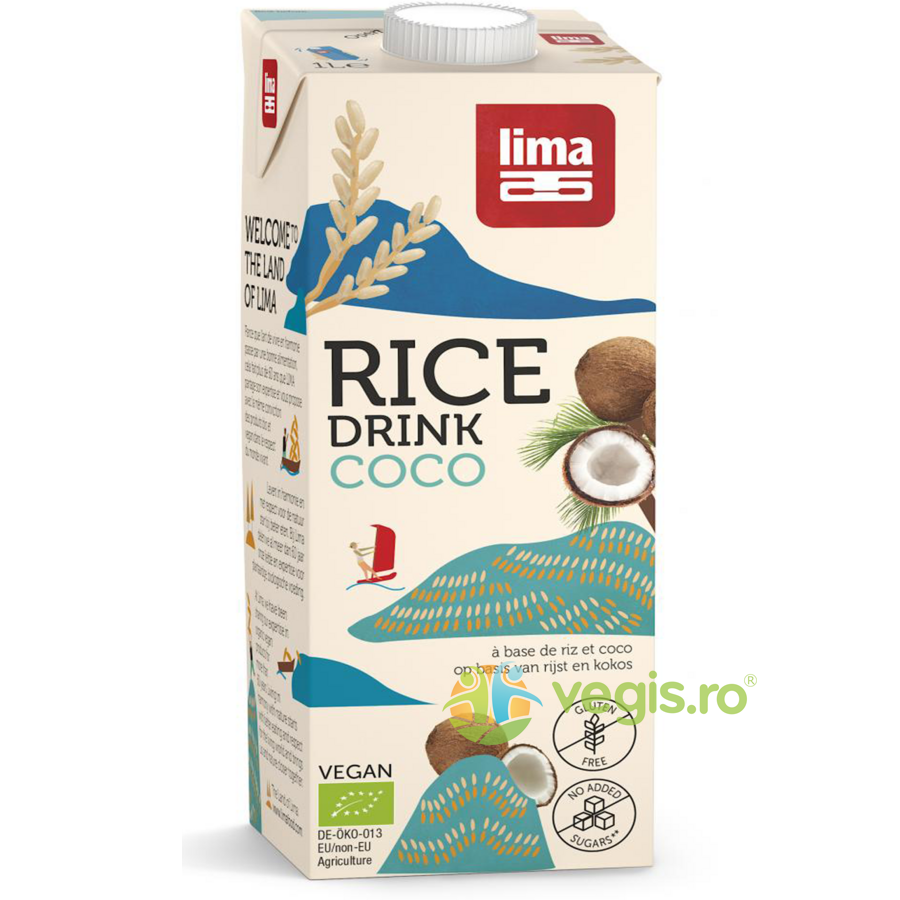 Oferte la Bautura de Orez cu Cocos Ecologic/Bio 1L