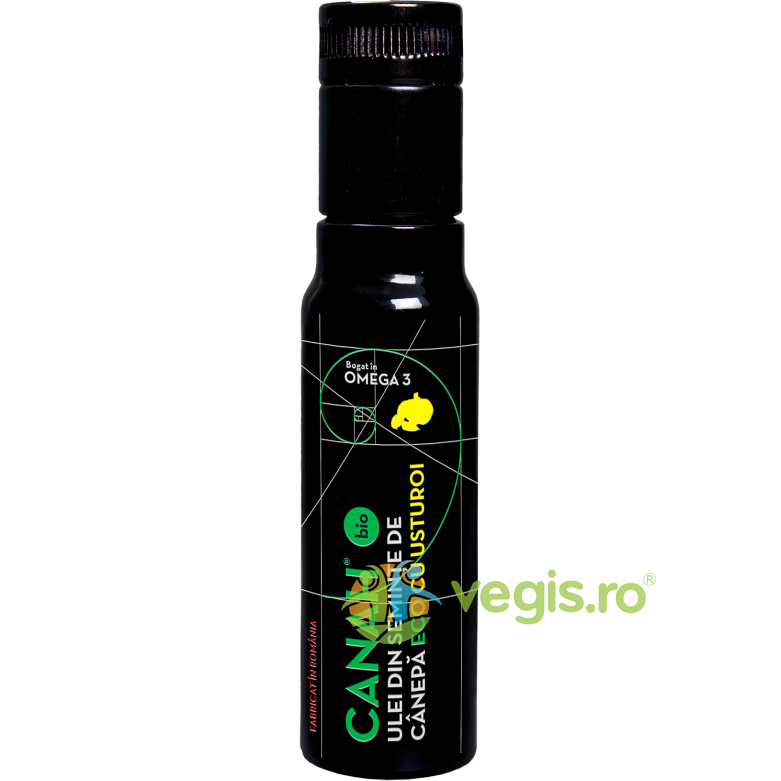 Oferte la Ulei de Canepa Cu Usturoi Ecologic/Bio 100ml