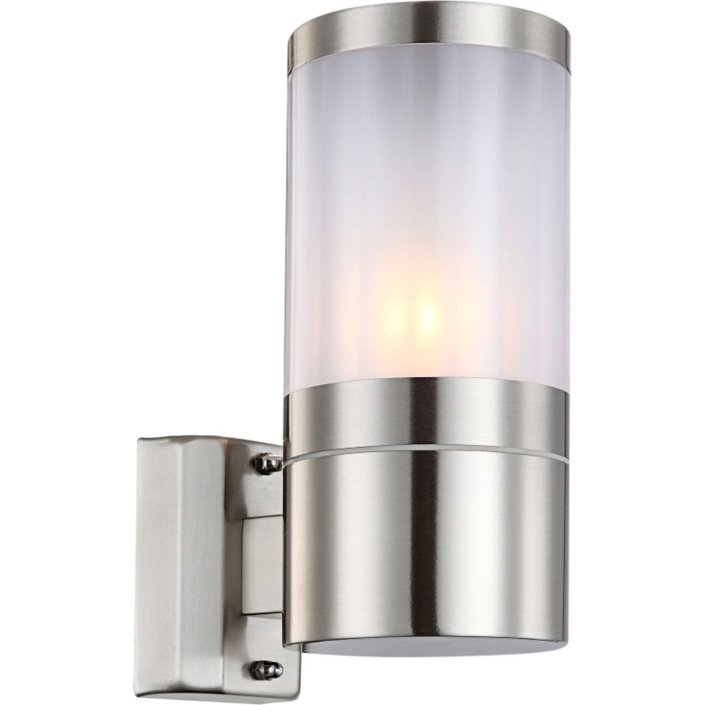Oferte la Aplica exterior Xeloo, inox, 1 sursa de iluminat, IP44, 1 x 60 W, 102 x 155 x 24 mm