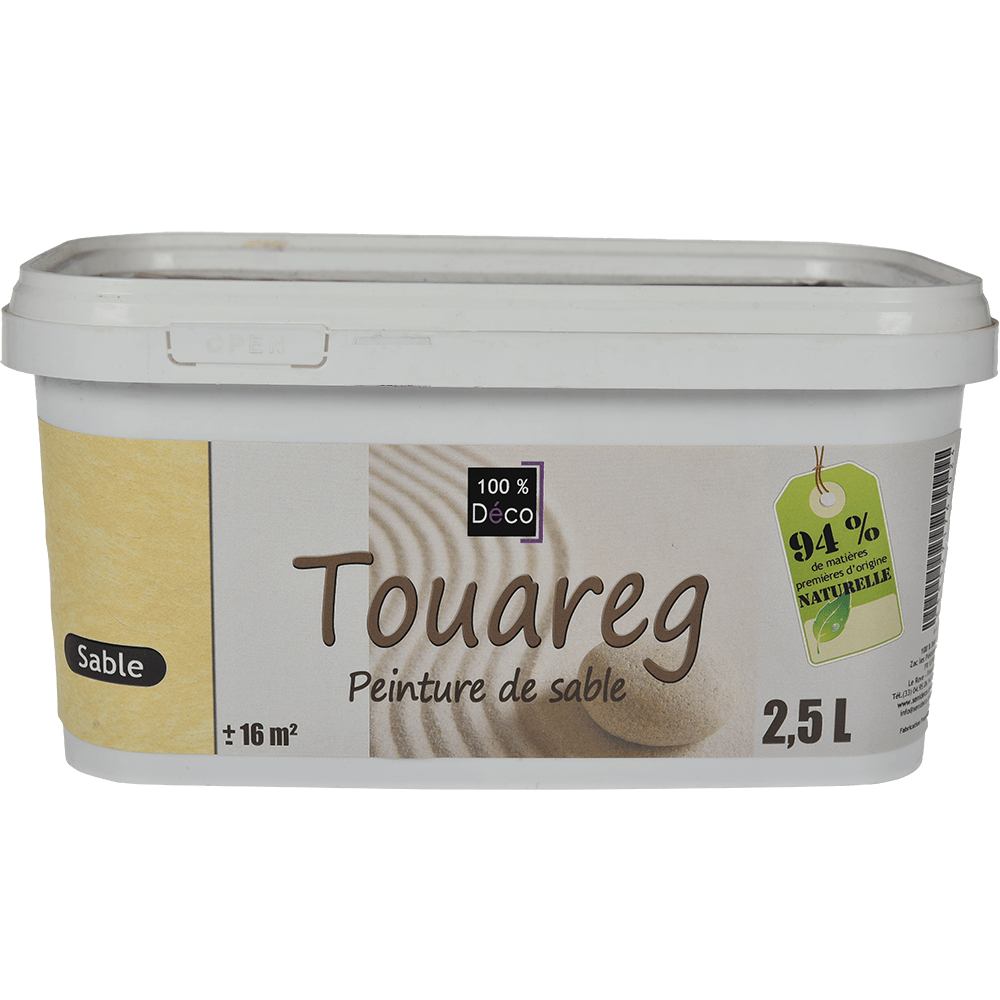 Oferte la Vopsea sablata cu efect nisip, Senideco Touareg, sable, 2.5 L