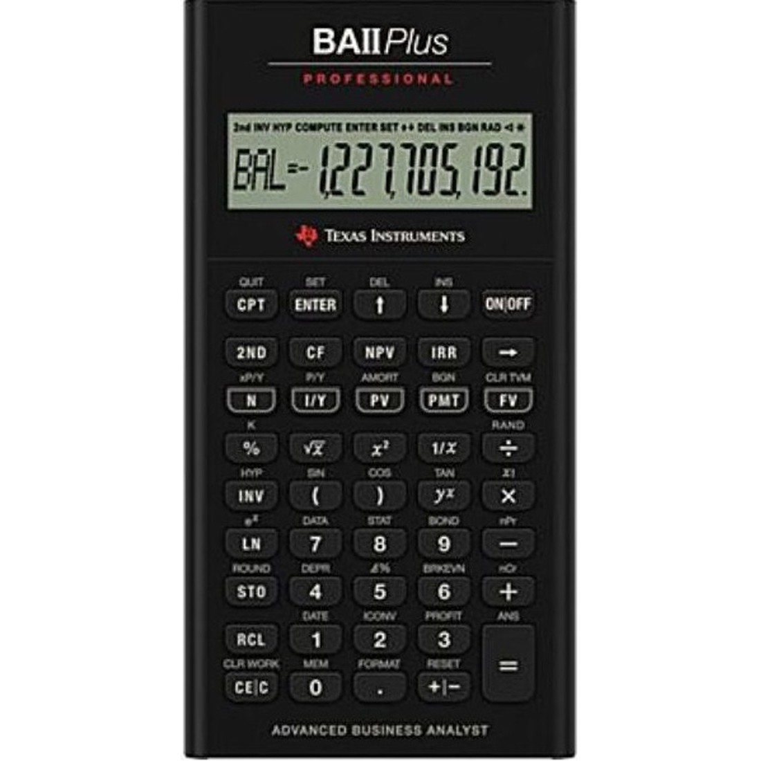 Oferte la Calculator de birou BAII Plus Professional, 10 cifre