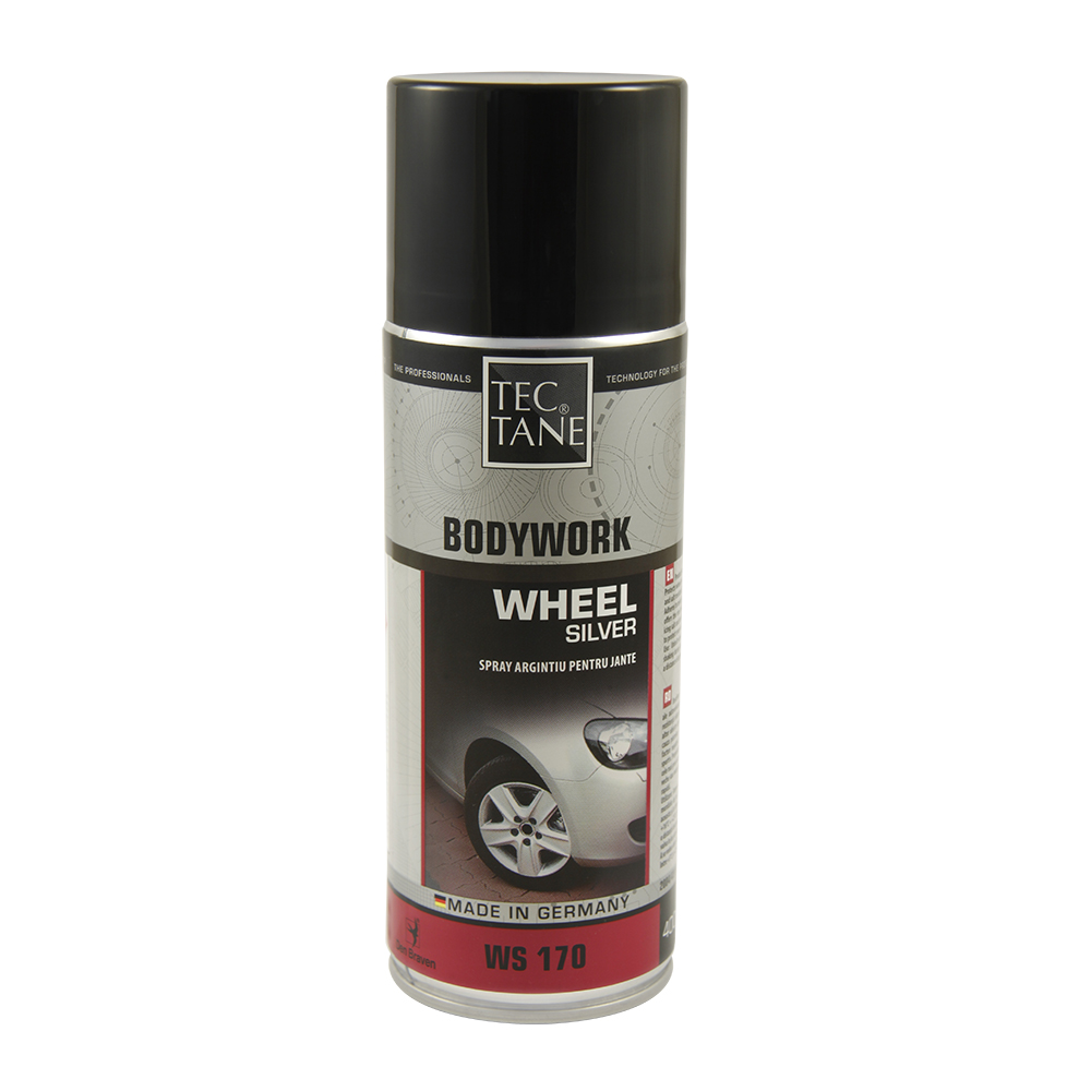 Oferte la Vopsea spray auto pentru jante Tectane, argintiu, lucios, exterior, 400 ml