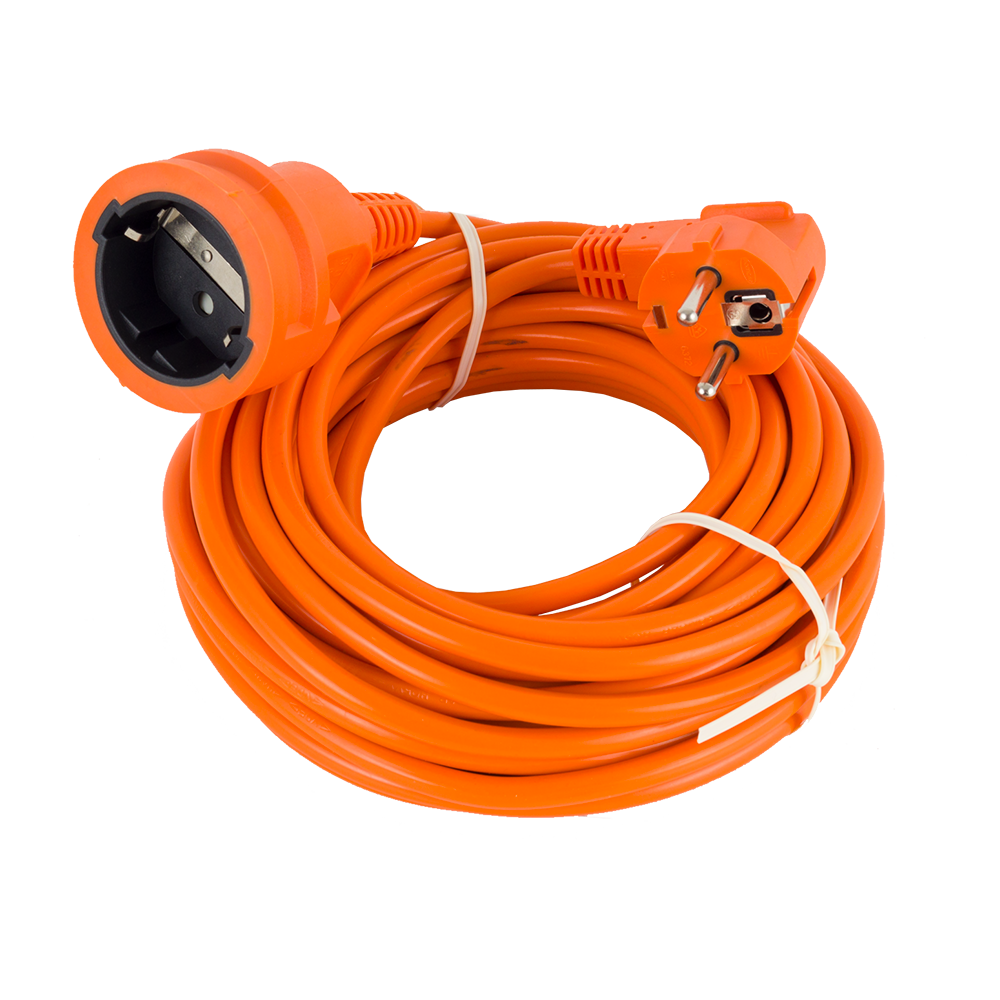 Oferte la Prelungitor fisa-cupla Strohm, PP+PVC, portocaliu, 10 m