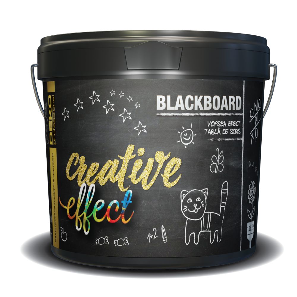 Oferte la Vopsea decorativa cu efect de tabla de scris, Policolor DEKO Creative Effect, 1,25 l