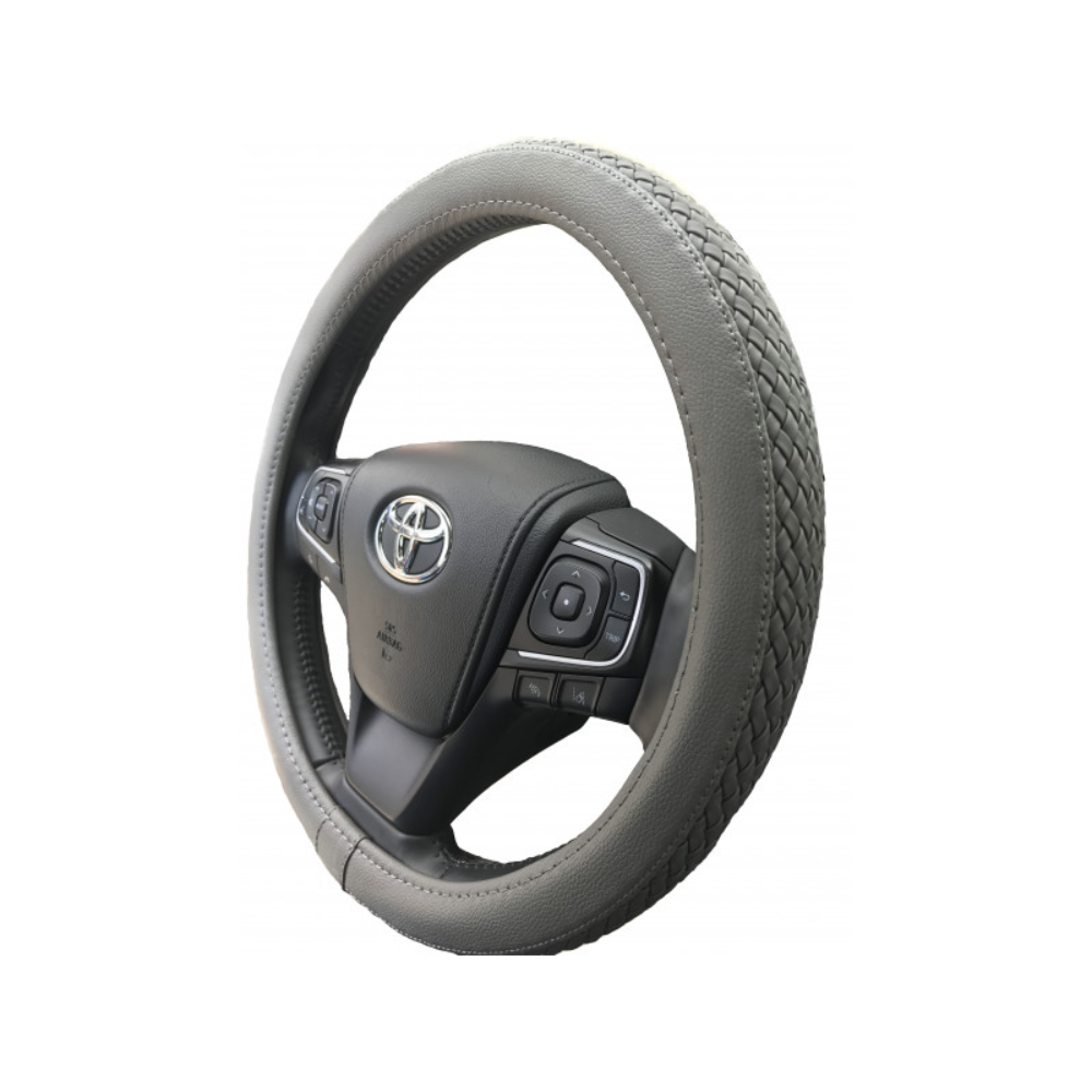 Oferte la Husa volan auto Carmax, gri, 37-43 cm