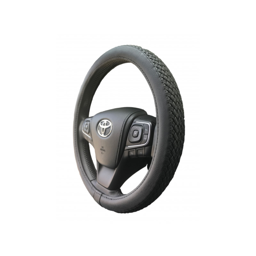 Oferte la Husa volan auto Carmax, negru, 37-43 cm