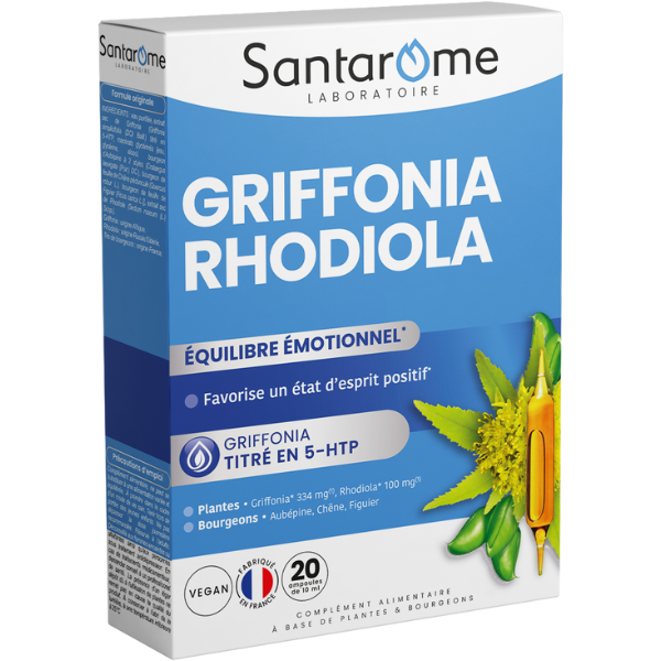 Oferte la Griffonia Rhodiola 20fiole