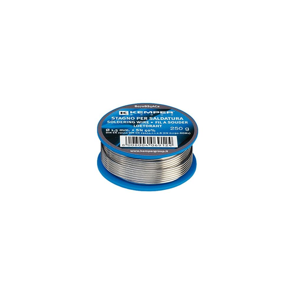 Oferte la Fludor Kemper, cu 50% cositor, 1.5 mm, 250 g