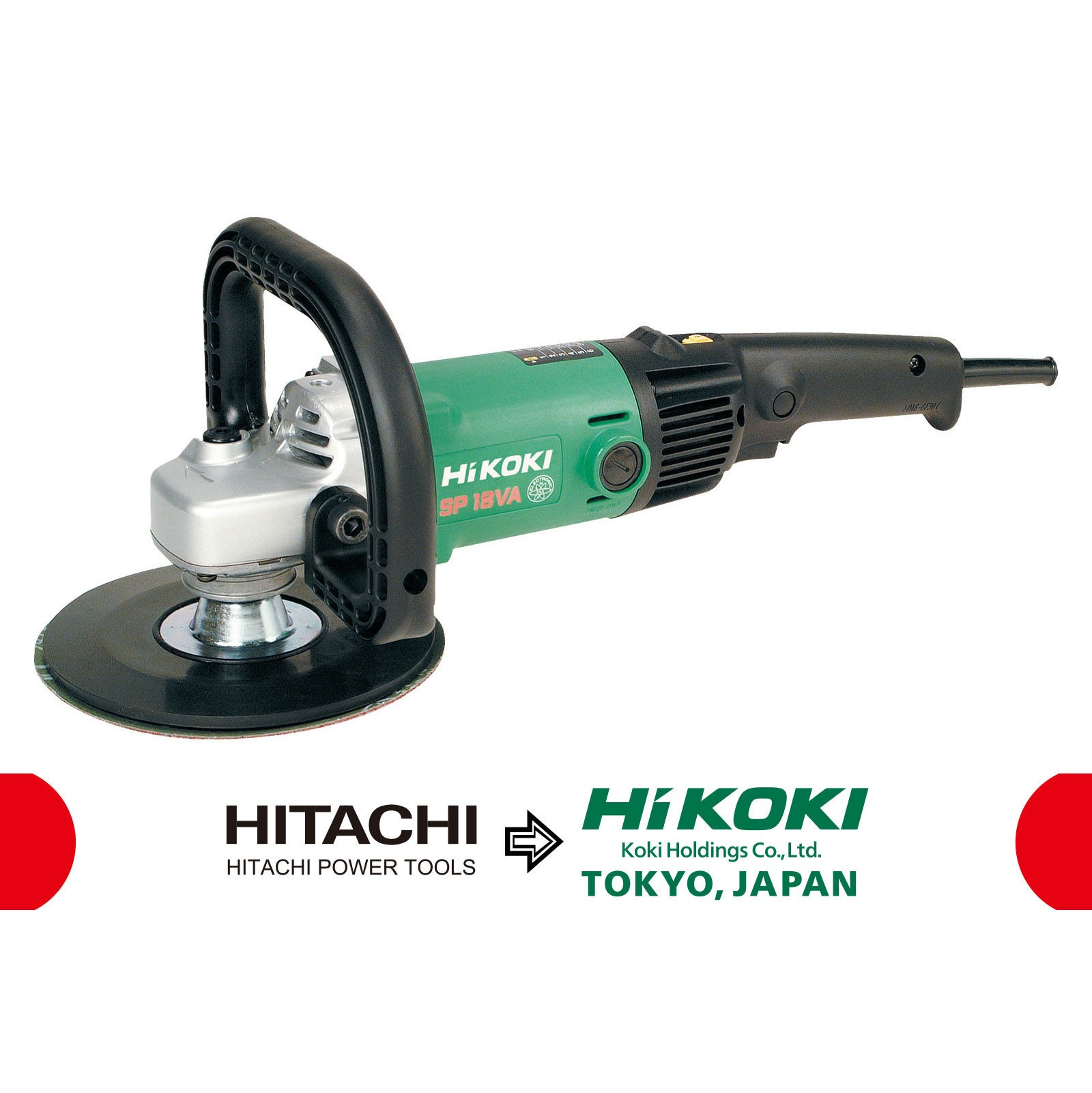Oferte la Masina de polisat HiKOKI SP18VA, 1250 W, disc 180 mm, 3400 rpm