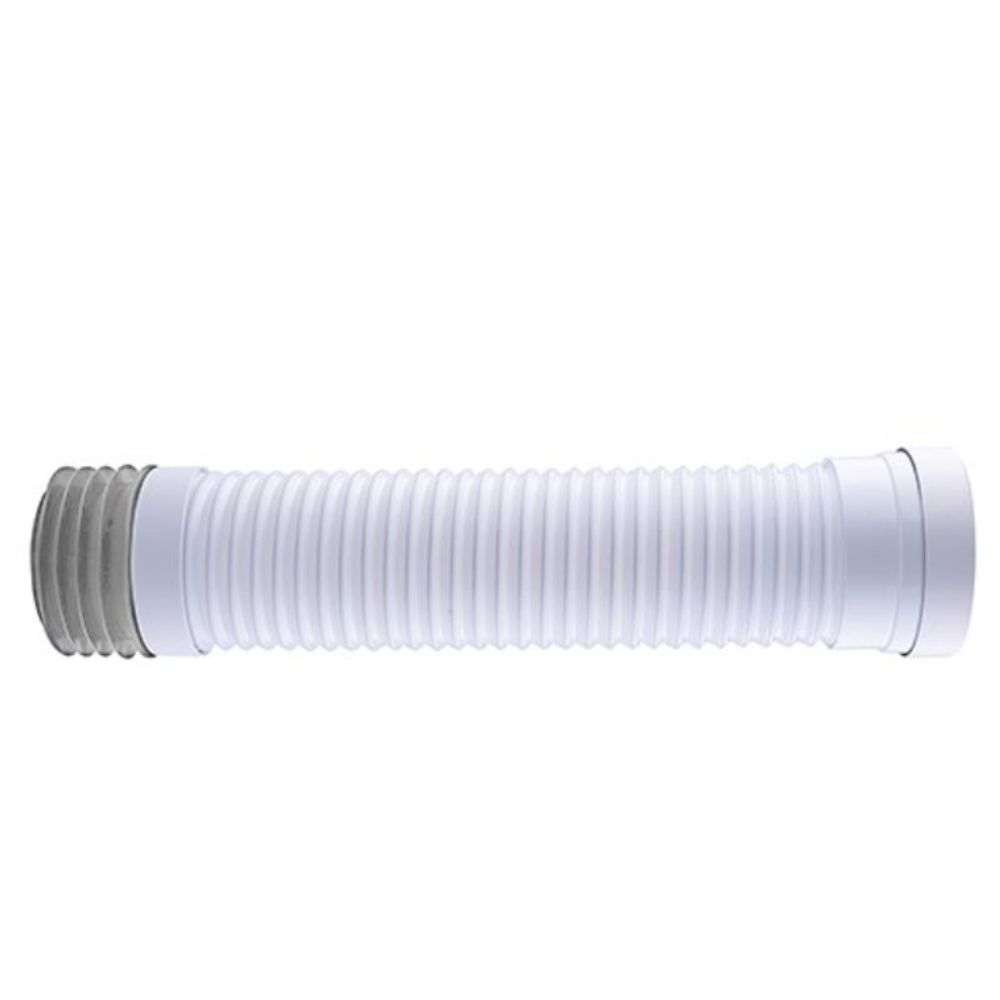 Oferte la Racord flexibil WC TE-MA Romania, polipropilena/PVC, alb, 30-50 cm