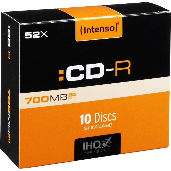 Oferte la CD-R, 10 bucati, 52x, 700 MB
