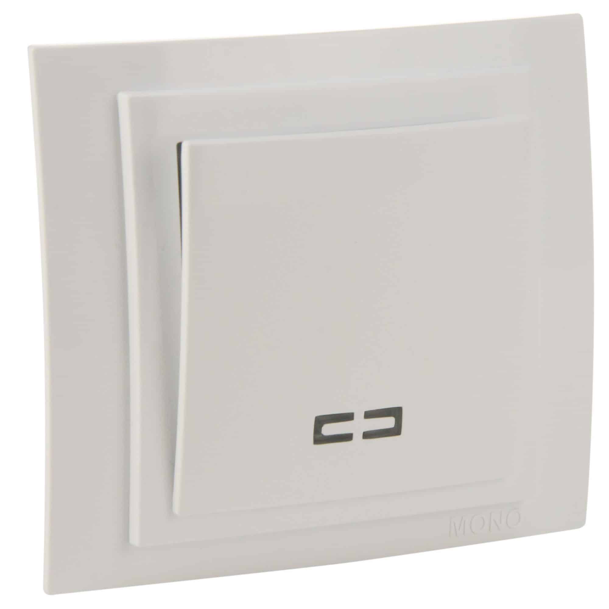 Oferte la Intrerupator simplu cu LED Larissa, IP20, alb