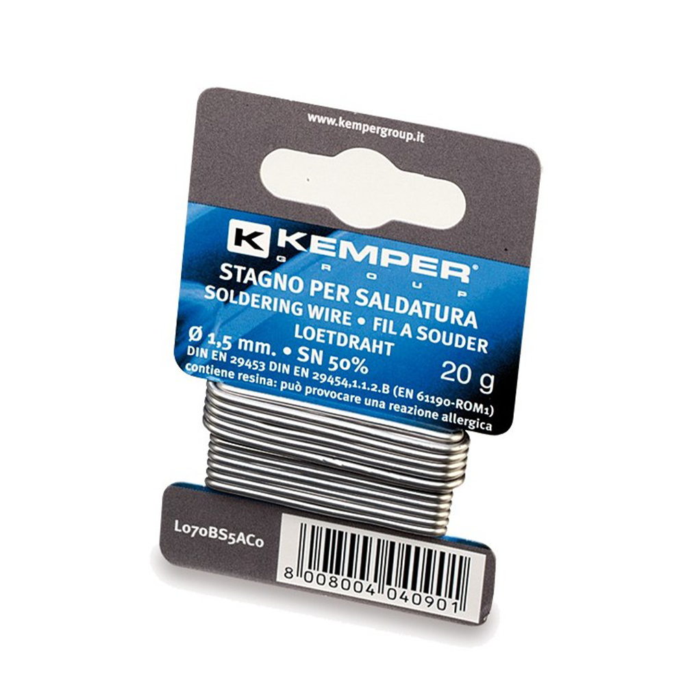 Oferte la Fludor Kemper, cu staniu cositor, 1,5 mm, 20 g