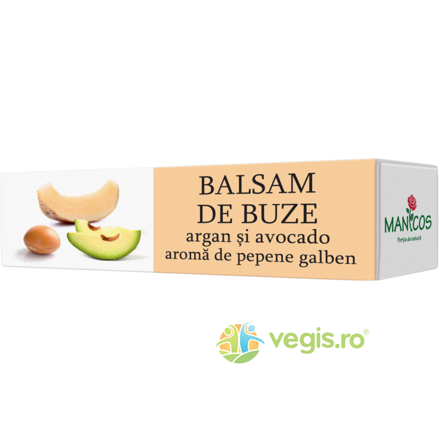 Oferte la Balsam De Buze cu Ulei de Argan, Ulei de Avocado si Aroma de Pepene Galben 4.8g
