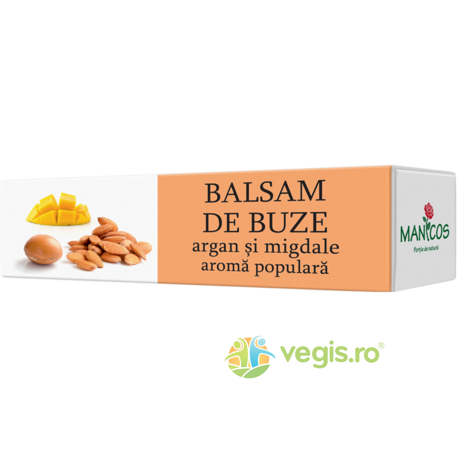 Oferte la Balsam de Buze cu Ulei Argan, Ulei de Migdale Dulci 4.8g