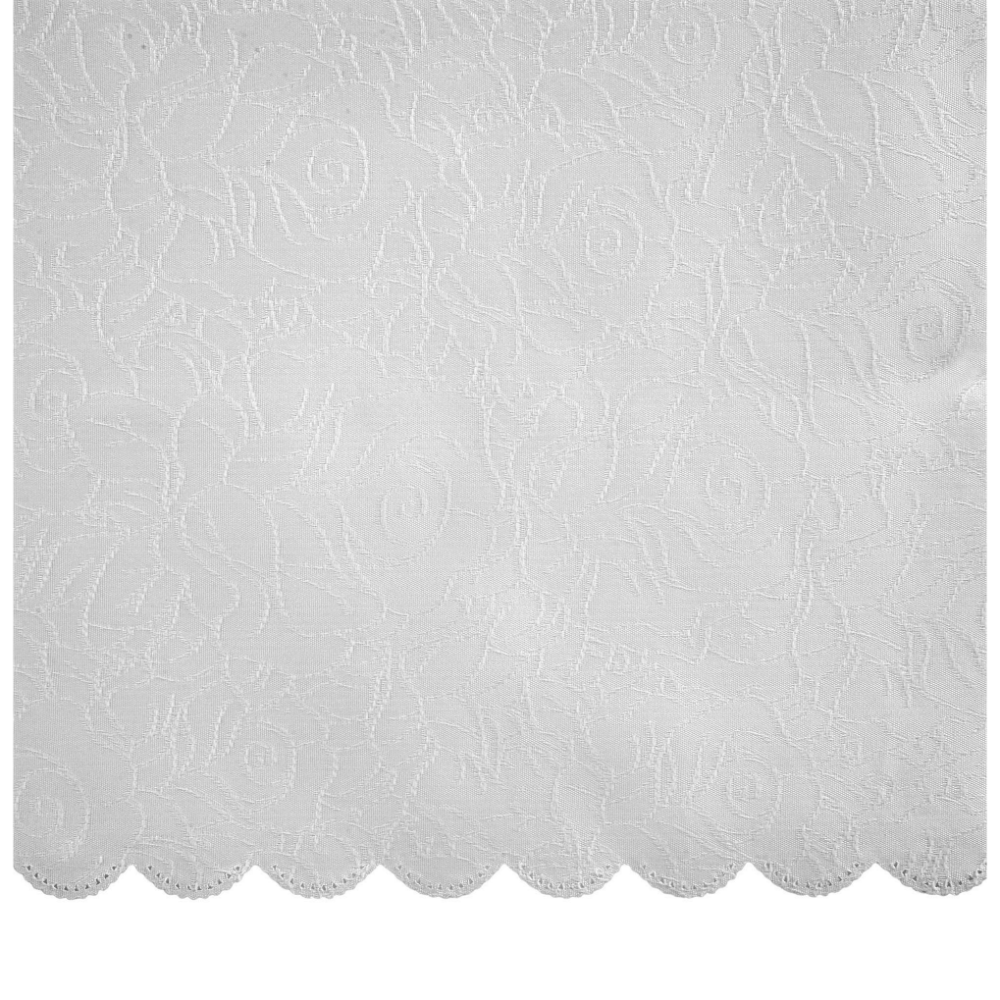 Oferte la Fata de masa Orinda, model jaquard floral, poliester, ecru/crem, 150 x 200 cm