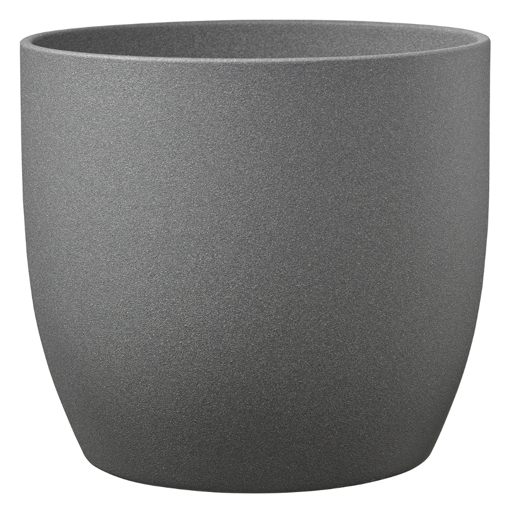 Oferte la Masca ghiveci SK Basel, ceramica, gri stone, 1.446 kg, diametru 19 cm, 18 cm