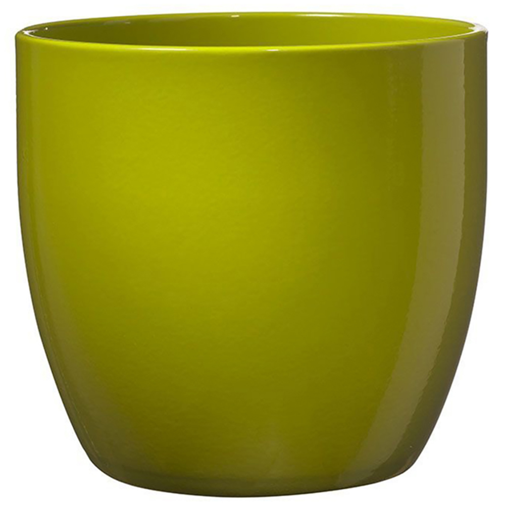 Oferte la Masca ghiveci SK Basel, ceramica, verde fistic, 1.446 kg, diametru 19 cm, 18 cm