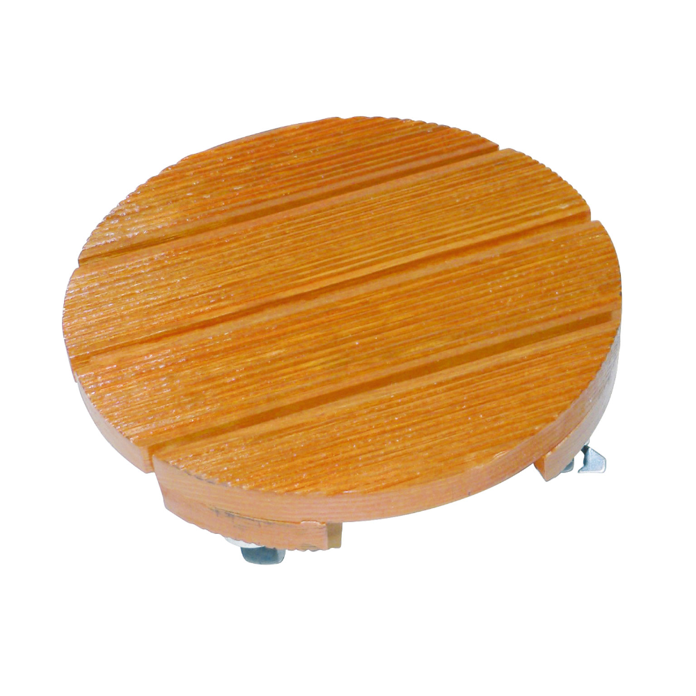 Oferte la Suport flori Nortene Flora Lasur, lemn, natur, rotund, 30 cm