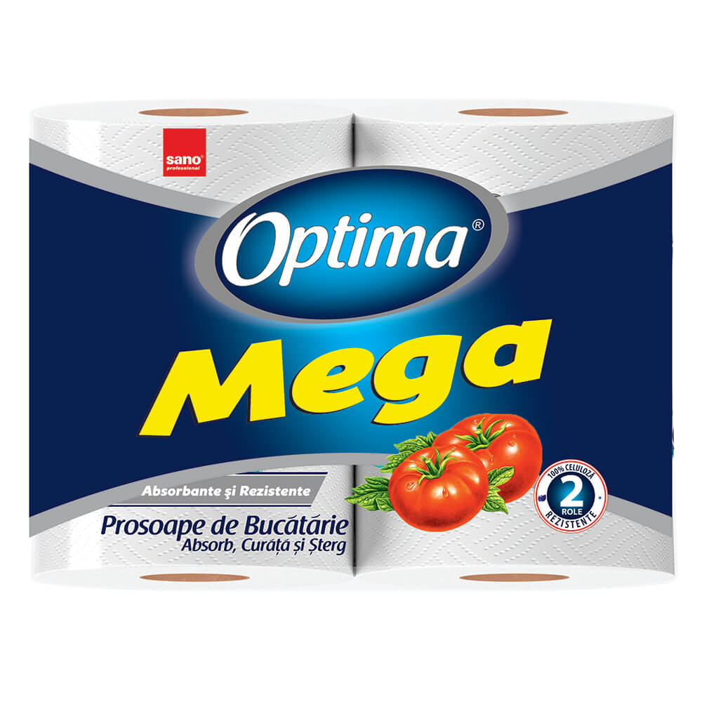 Oferte la Prosoape din hartie, Sano Optima, 100% celuloza, 10.50 m x 2