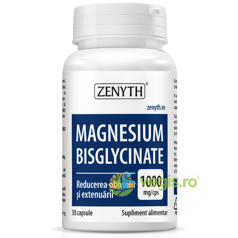Oferte la Magnesium Bisglycinate (Magneziu Bisglicinat) 30cps