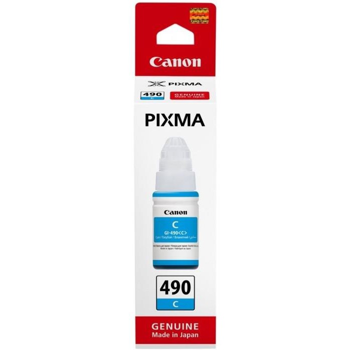 Oferte la CANON GI-490 CYAN INKJET BOTTLE