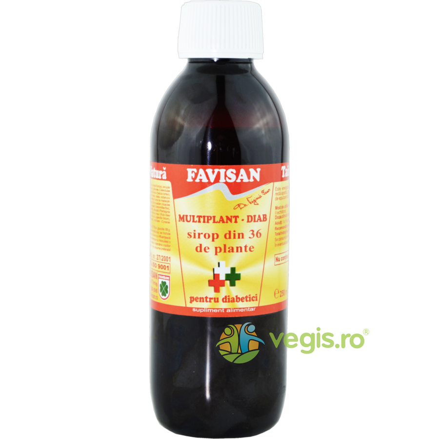 Oferte la Sirop Multiplant-Diab pentru Diabetici 250ml
