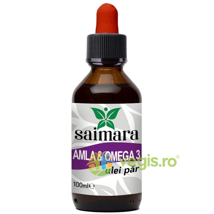 Oferte la Ulei de Par cu Amla si Omega 3 pentru Ingrijirea Parului Uscat si Deteriorat 100ml