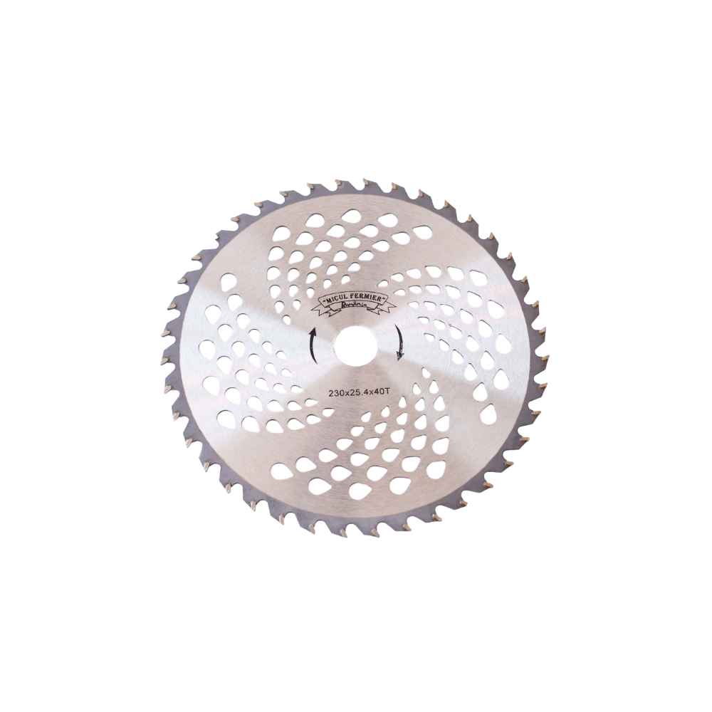 Oferte la Disc motocositoare Micul Fermier, 230 x 25.4mm, 40 dinti